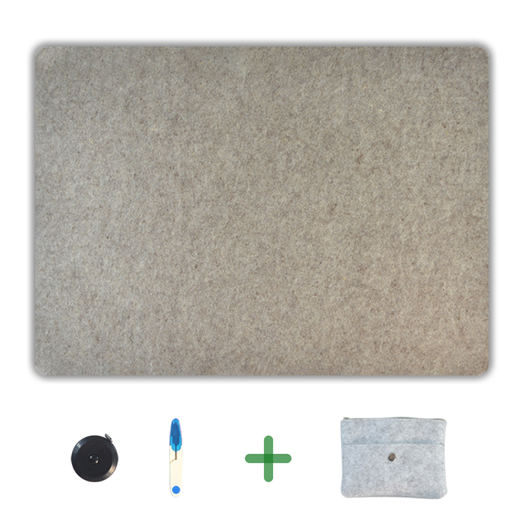 New Zealand Gray Wool Pressing Mat Felt Wool Ironing Pad