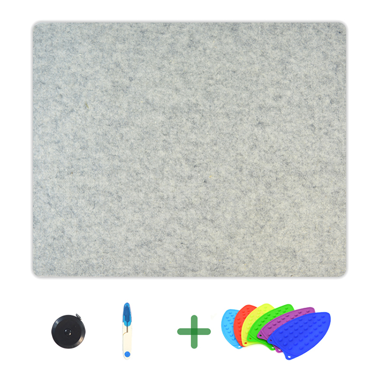 New Zealand Gray Wool Pressing Mat Felt Wool Ironing Pad