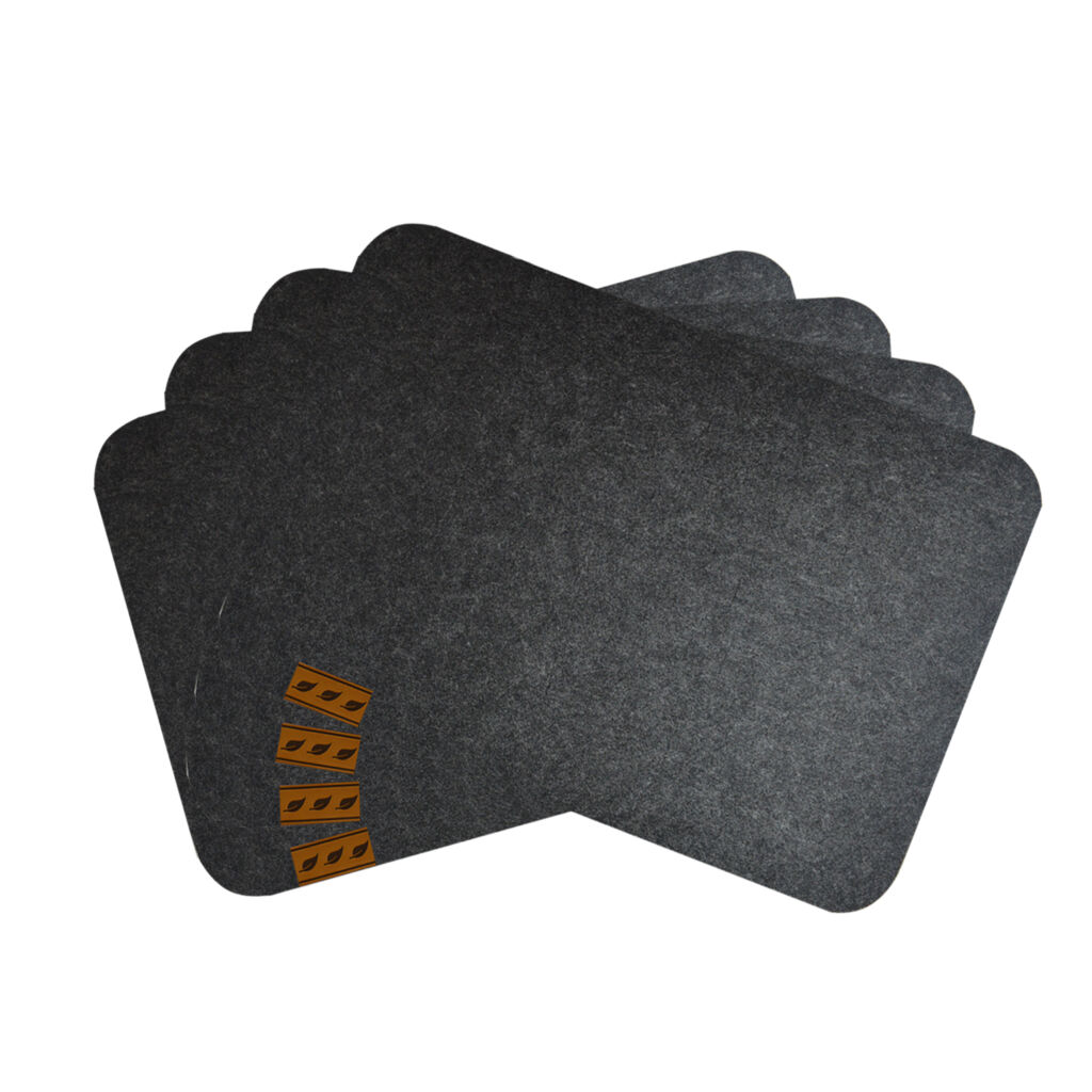 Heat Resistant Absorbent Table Place Mats Felt Placemats