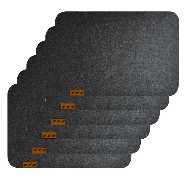 Heat Resistant Absorbent Table Place Mats Felt Placemats