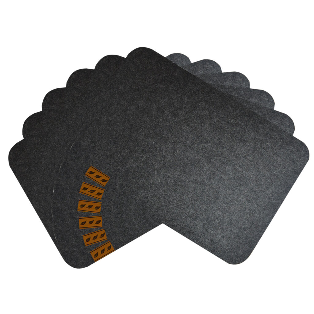 Heat Resistant Absorbent Table Place Mats Felt Placemats