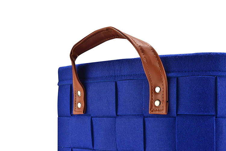 Factory Foldable Felt Basket Organizer